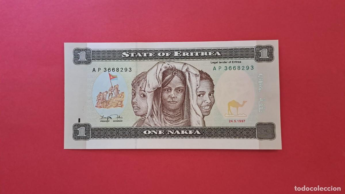 International Banknotes: ERITREA - 1.997 - 1 NAKFA - SIN CIRCULAR