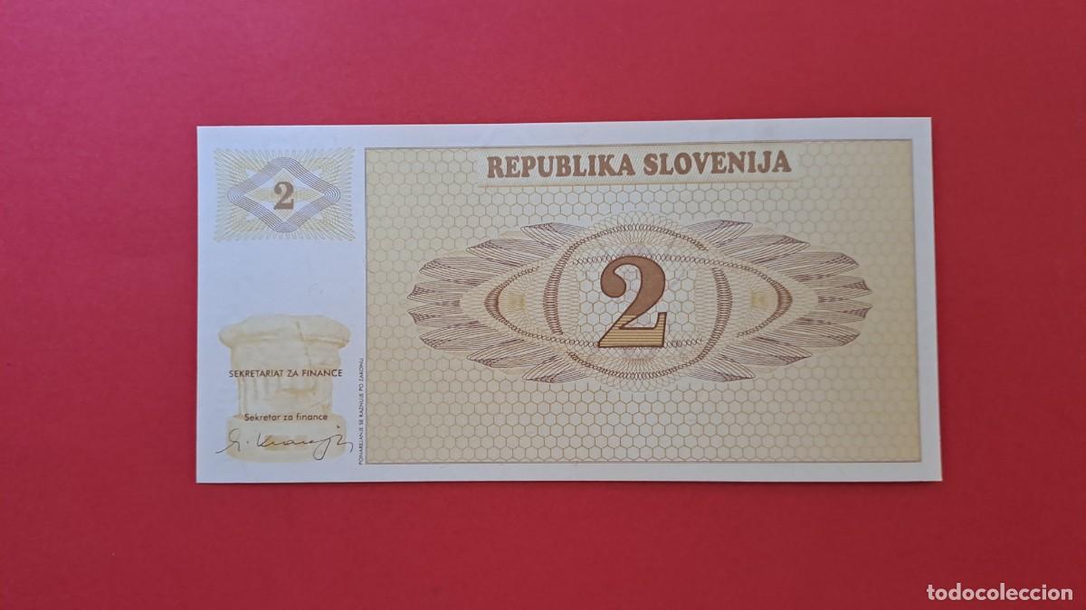 Internationale Banknoten: ESLOVENIA - 2 TOLAR - SIN CIRCULAR