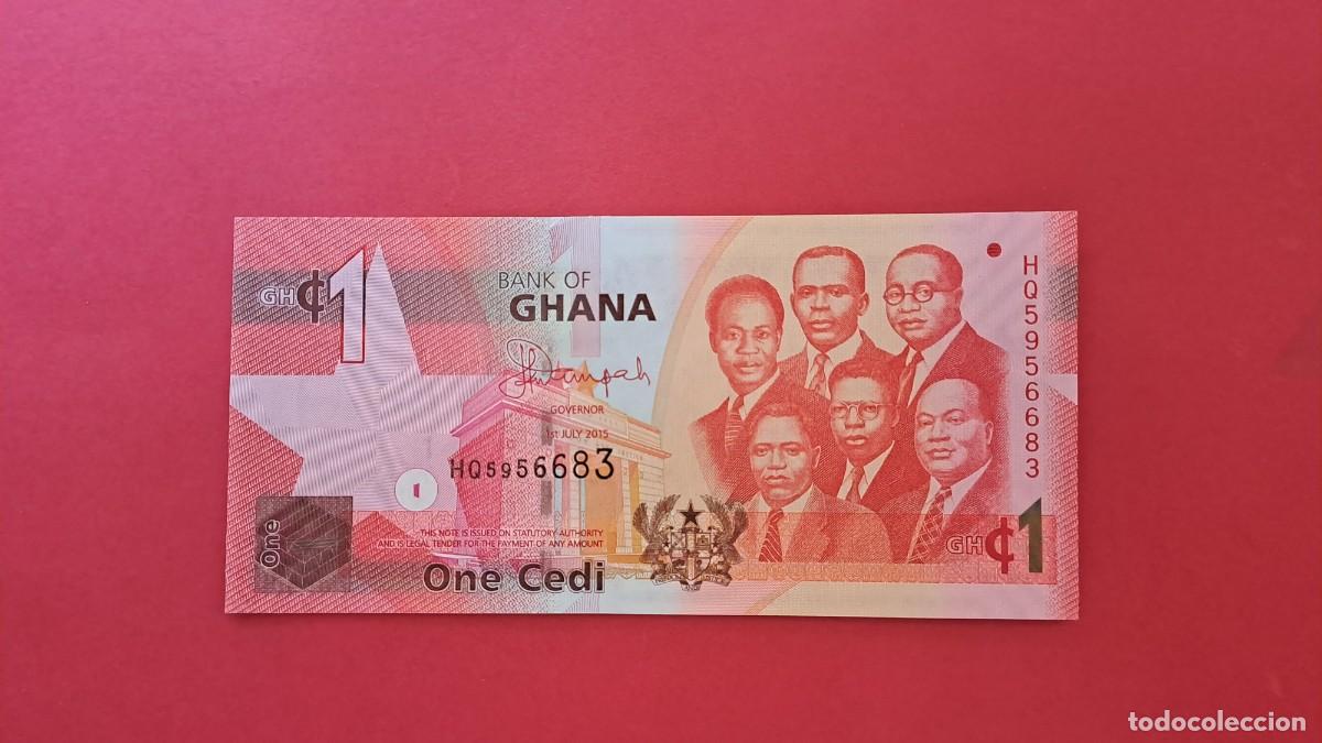 Billets internationaux: GHANA - 2.015 - 1 CEDI - SIN CIRCULAR