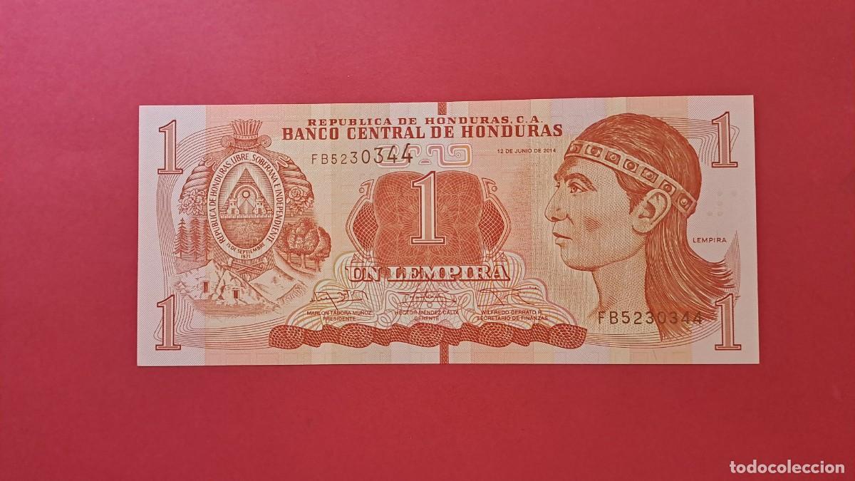 Billets internationaux: HONDURAS - 2.014 - 1 LEMPIRA - SIN CIRCULAR