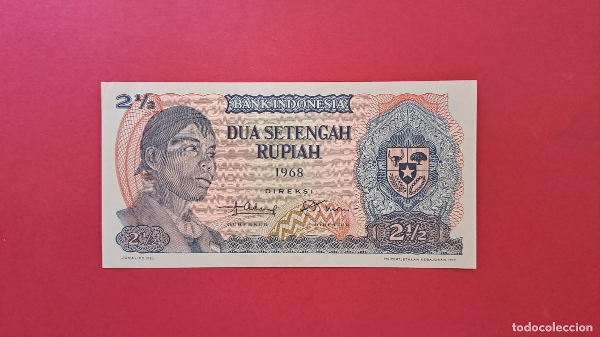 Banconote internazionali: INDONESIA - 1.968 - 2,50 RUPIA - SIN CIRCULAR