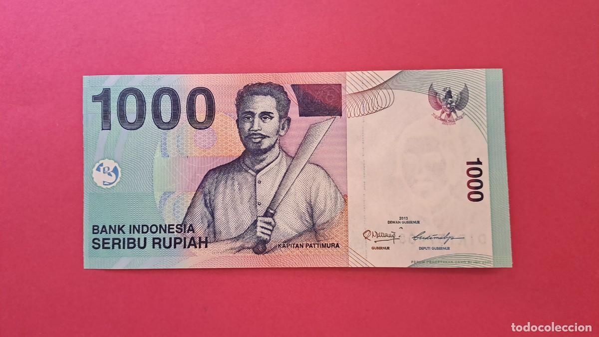 Billets internationaux: INDONESIA - 2.013 - 1.000 RUPIA - SIN CIRCULAR