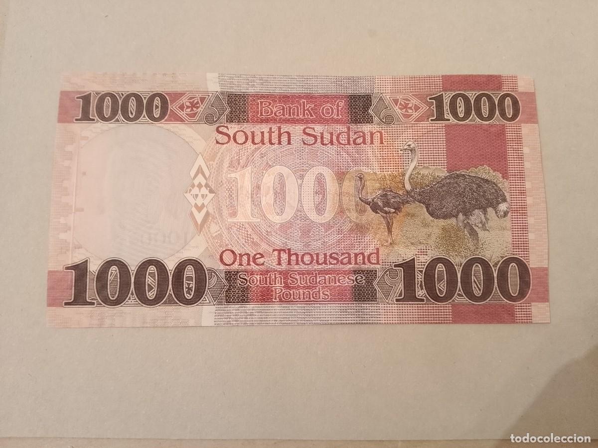 Billetes extranjeros: Billete Sudan, 1000 libras, a&ntilde;o 2021, UNC