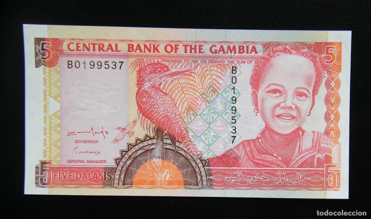 Billets internationaux: GAMBIA BILLETE DE 5 DALASI 1996 SIN CIRCULAR