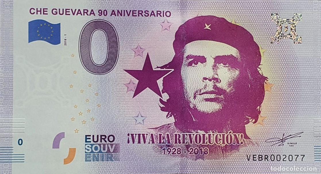 Billetes extranjeros: BILLETE 0 Euro Souvenir Espa&ntilde;a: VEBR 2018-1 CHE GUEVARA 90 ANIVERSARIO