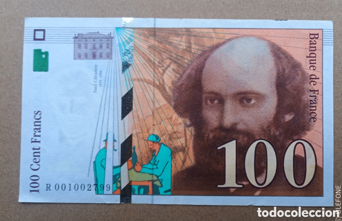Billetes extranjeros: Francia - 100 Francos 1997 - R001092799 .