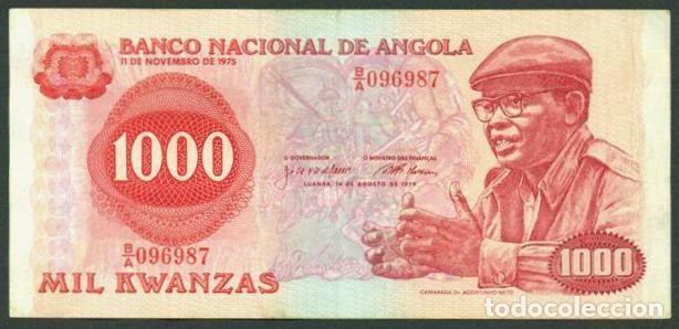 Billetes extranjeros: ANGOLA. 1000 kwanzas 1979. Pick 117.