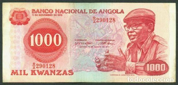 Billetes extranjeros: ANGOLA. 1000 kwanzas 1979. Pick 117.