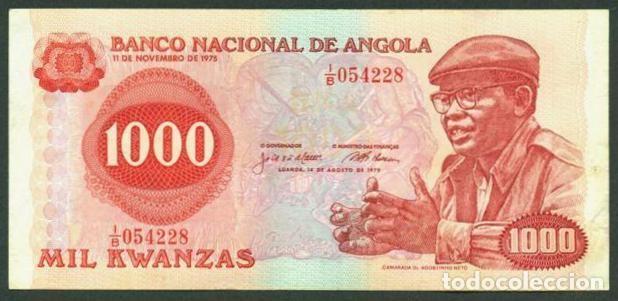 Billetes extranjeros: ANGOLA. 1000 kwanzas 1979. Pick 117.