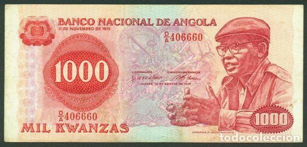 Billetes extranjeros: ANGOLA. 1000 kwanzas 1979. Pick 117.