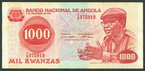 Billetes extranjeros: ANGOLA. 1000 kwanzas 1979. Pick 117.