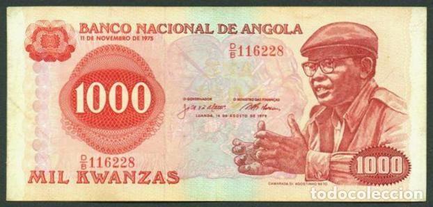Billetes extranjeros: ANGOLA. 1000 kwanzas 1979. Pick 117.