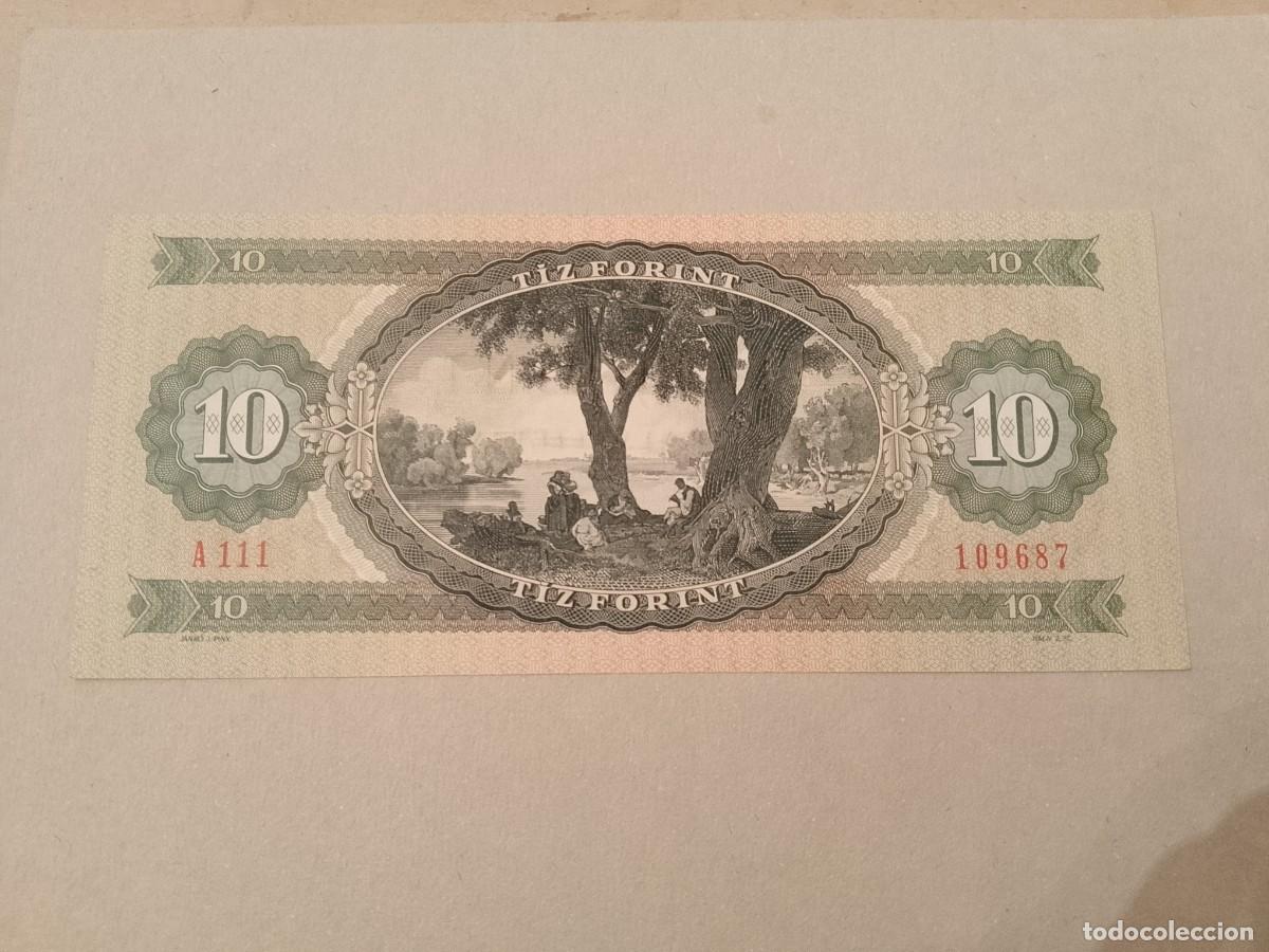 Billetes extranjeros: Billete Hungria, 10 forint, a&ntilde;o 1975, serie A111, UNC