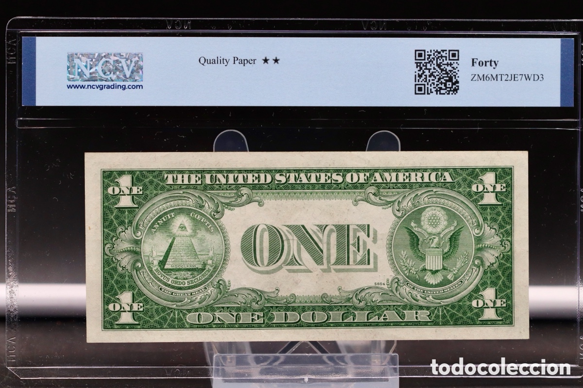 Billetes extranjeros: USA, Silver certificado - Foto 2