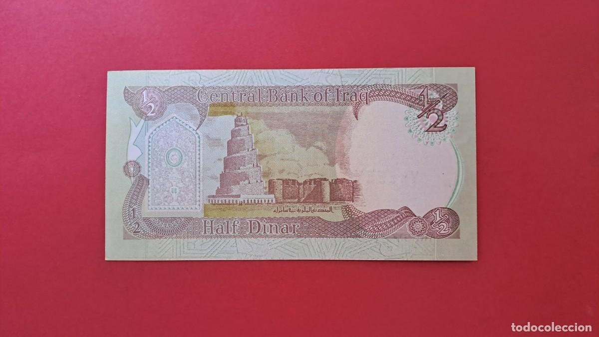 Billetes extranjeros: IRAK - 0,50 DINAR - SIN CIRCULAR - Foto 2