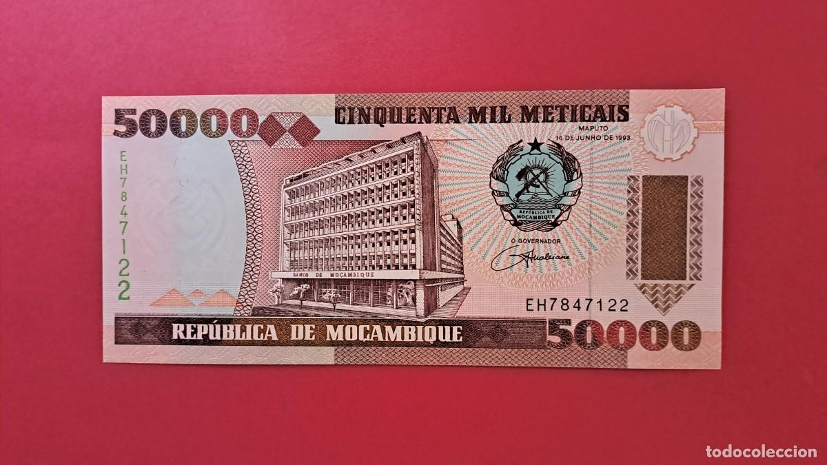 Internationale Banknoten: MOZAMBIQUE - 1.993 - 50.000 METICAIS - SIN CIRCULAR