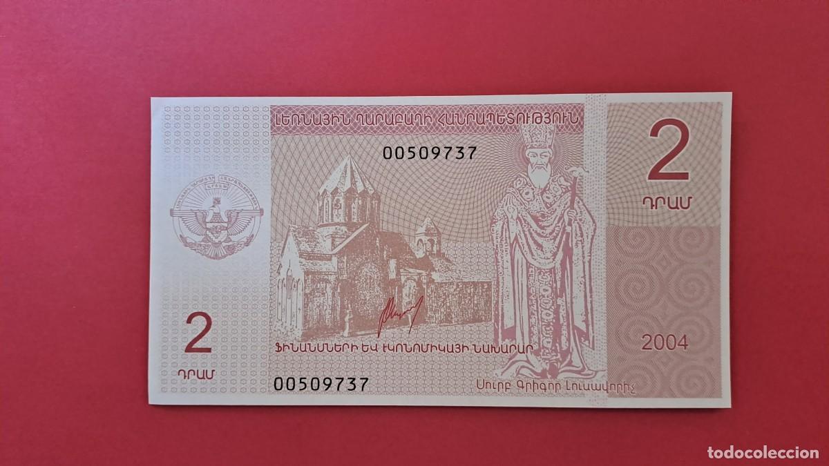 Banconote internazionali: NAGORNO KARABAJ - 2.004 - 2 DRAM - SIN CIRCULAR