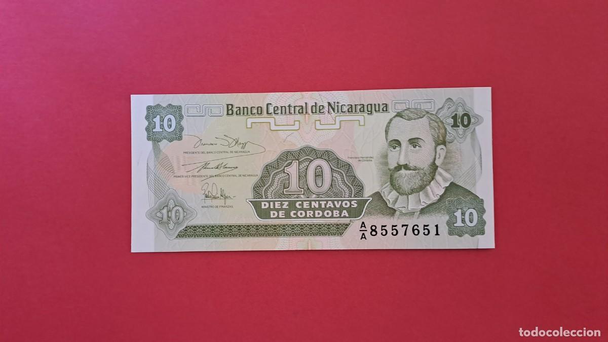 Billets internationaux: NICARAGUA - 10 CENTAVOS - SIN CIRCULAR