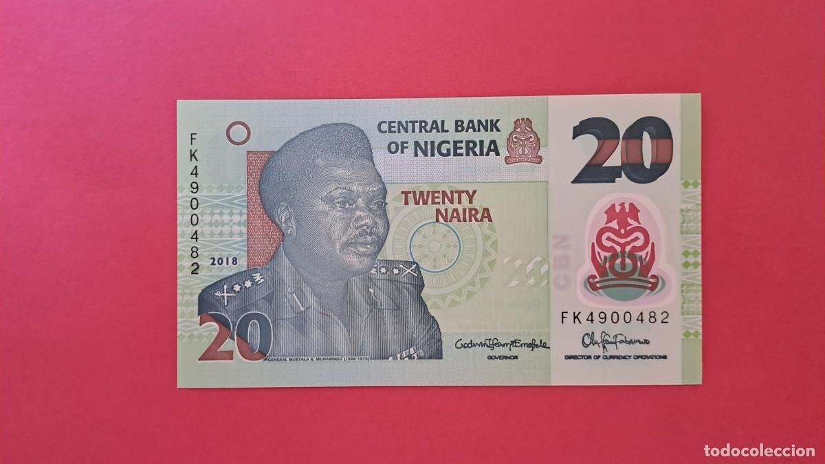 Billetes extranjeros: NIGERIA - 2.018 - 20 NAIRA - SIN CIRCULAR