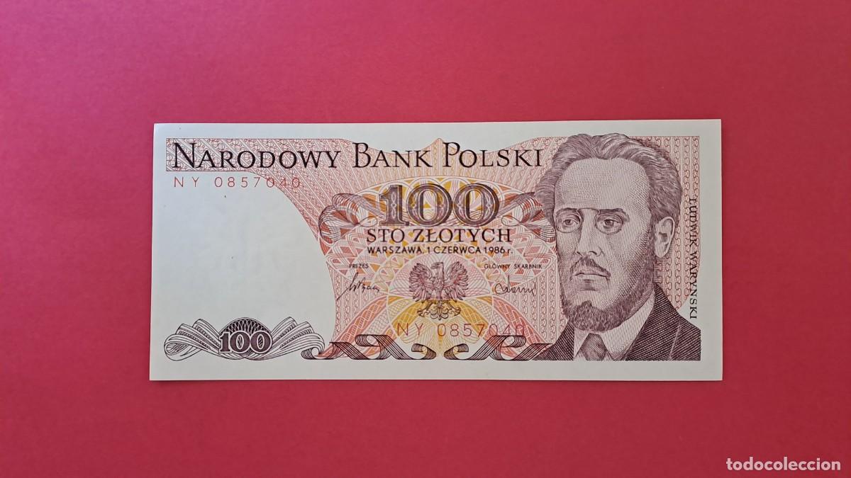 International Banknotes: POLONIA - 1.986 - 100 ZLOTYCH - SIN CIRCULAR