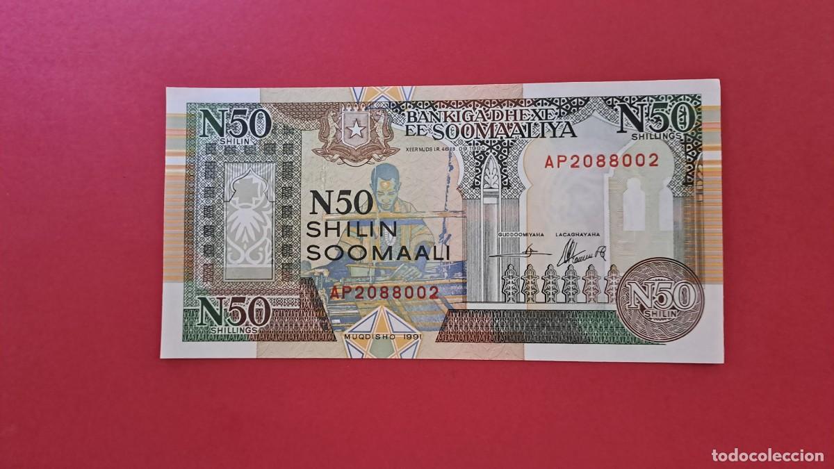 Banconote internazionali: SOMALIA - 1.991 - 50 SHILLINGS - SIN CIRCULAR