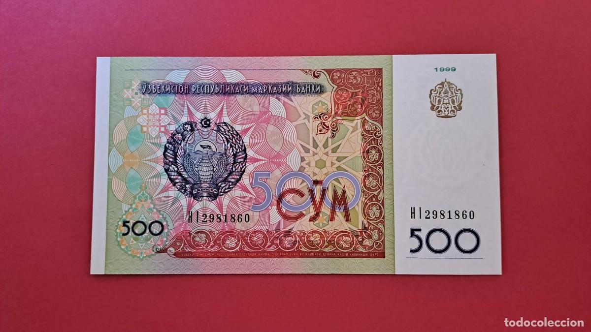 Billets internationaux: UZBEKIST&Aacute;N - 1.999 - 500 SOM - SIN CIRCULAR