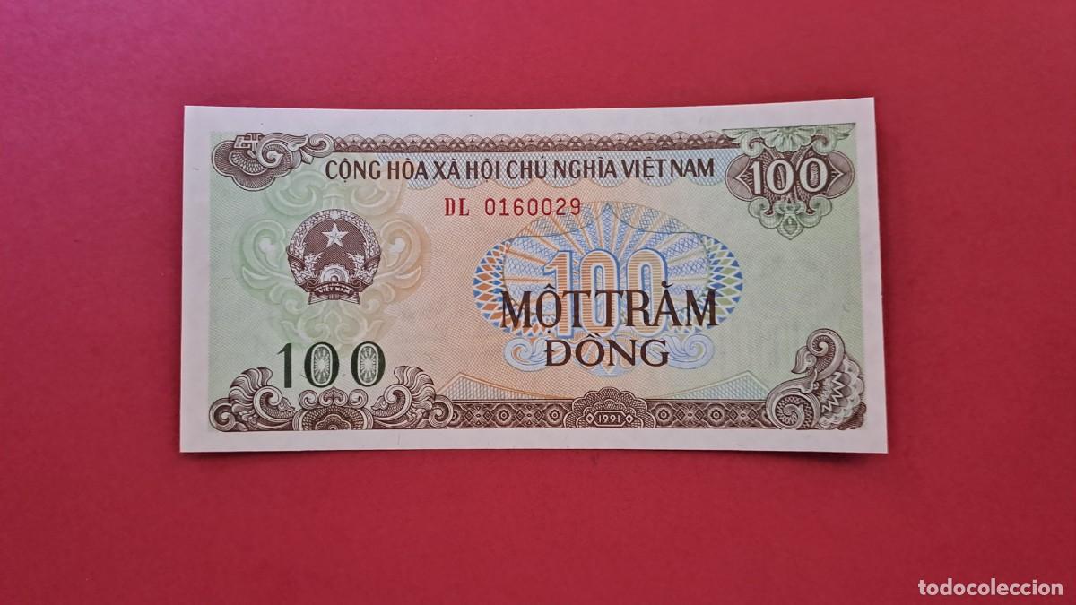 Billetes extranjeros: VIETNAM - 1.991 - 100 DONG - SIN CIRCULAR