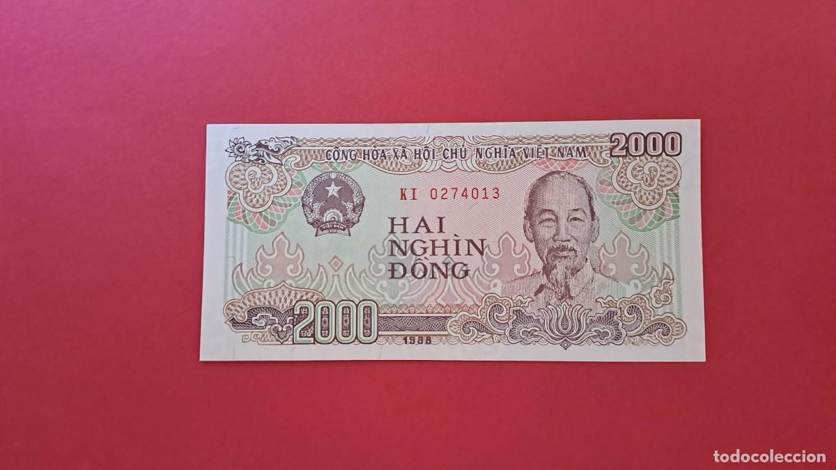 Internationale Banknoten: VIETNAM - 1.988 - 2.000 DONG - SIN CIRCULAR
