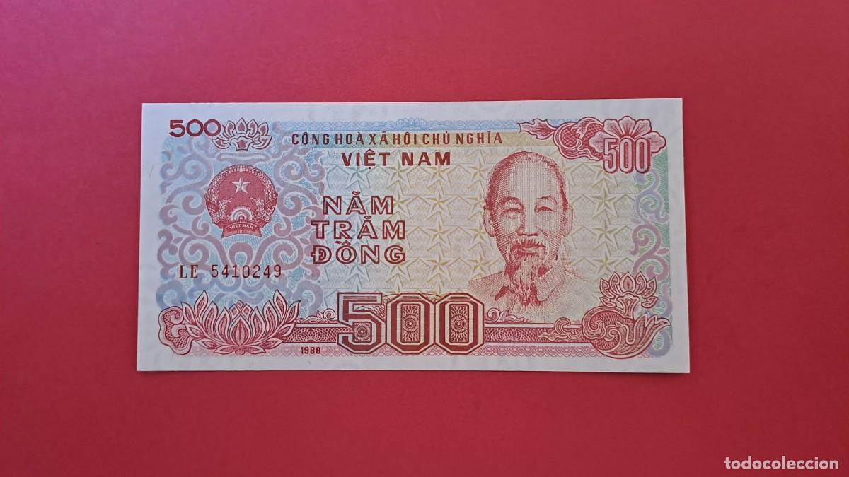 Internationale Banknoten: VIETNAM - 1.988 - 500 DONG - SIN CIRCULAR