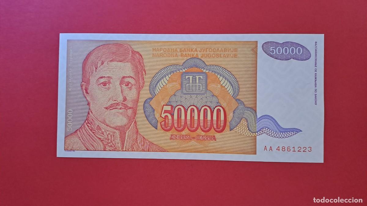 Banconote internazionali: YUGOSLAVIA - 1.994 - 50.000 DINAR - SIN CIRCULAR