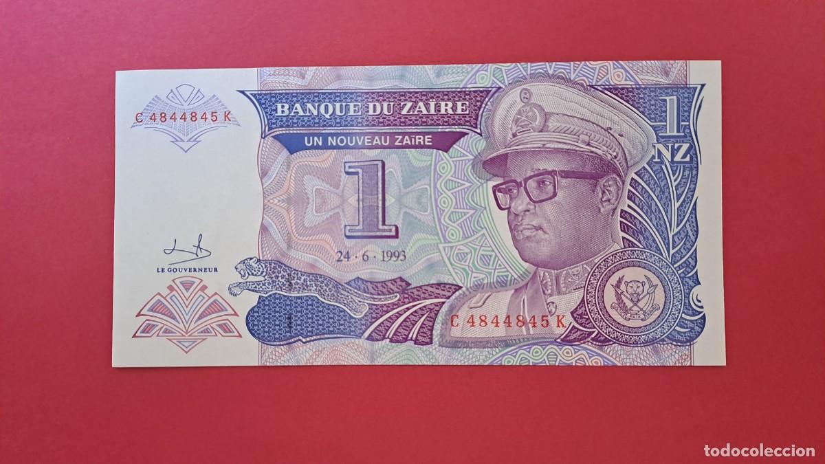 Internationale Banknoten: ZAIRE - 1.993 - 1 ZAIRE - SIN CIRCULAR