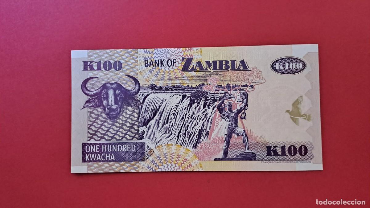 Billetes extranjeros: ZAMBIA - 2.006 - 100 KWACHA - SIN CIRCULAR - Foto 2