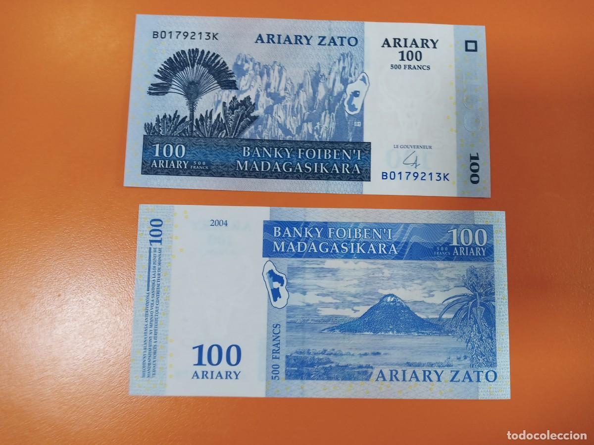 Banconote internazionali: MADAGASCAR 100 ARIARY 2004