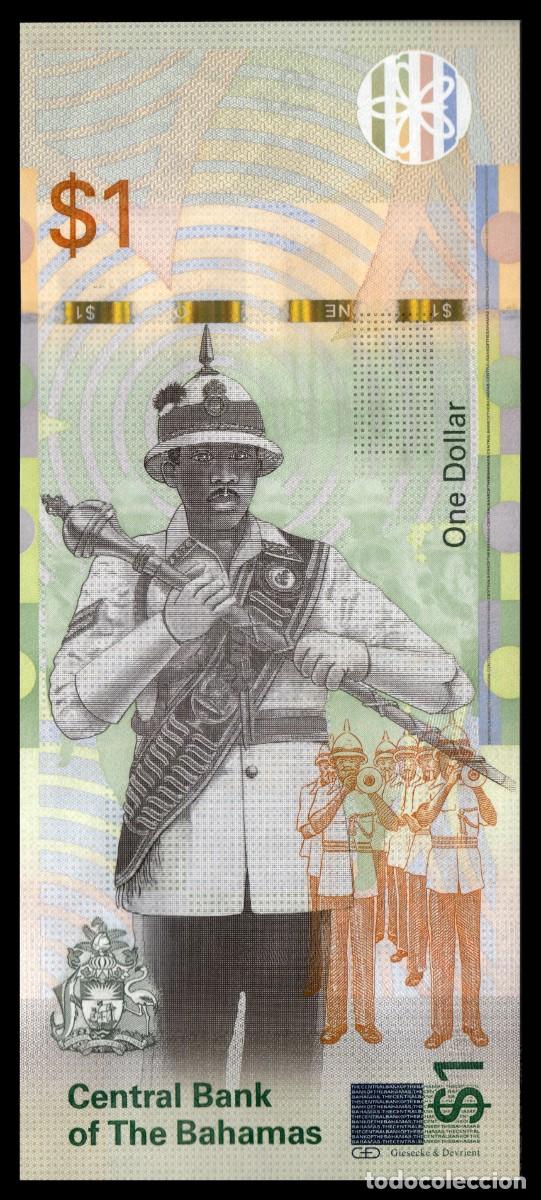 Billetes extranjeros: Bahamas 1 Dollar 2017 Pick 77a - Foto 3