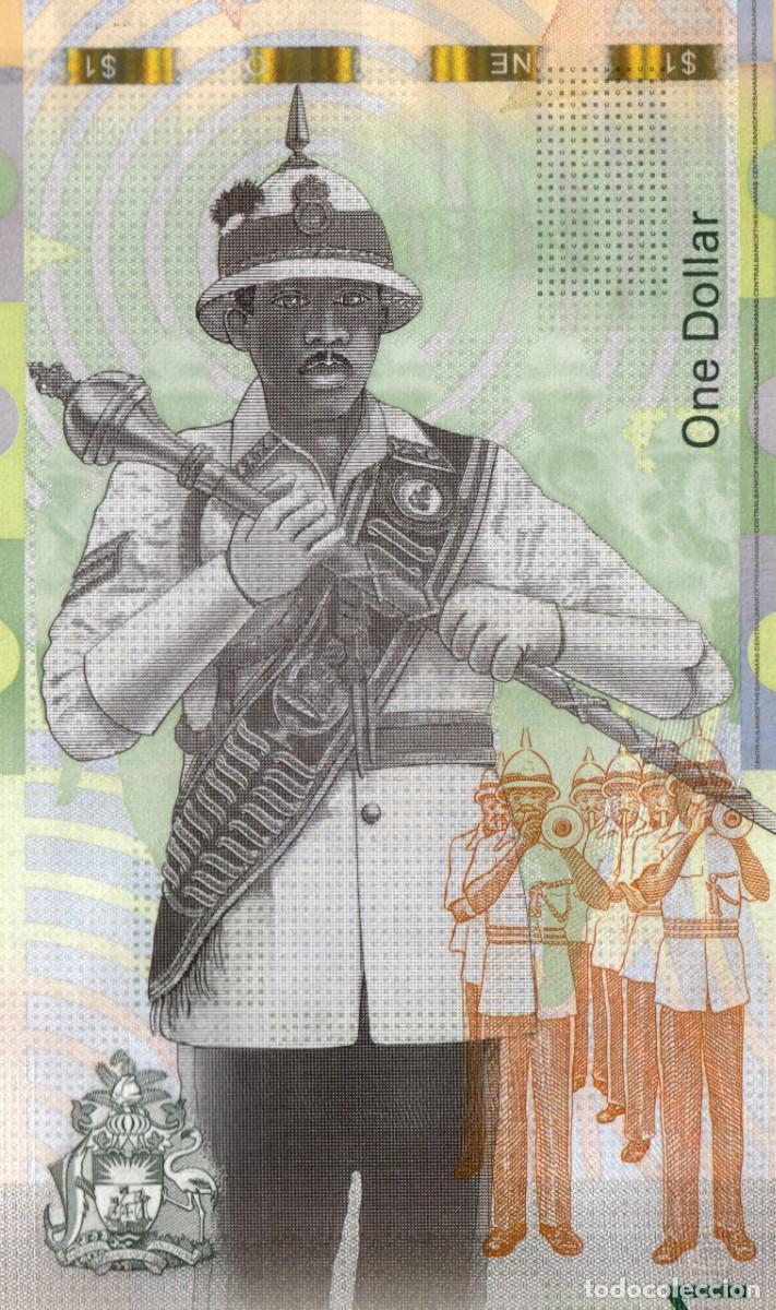 Billetes extranjeros: Bahamas 1 Dollar 2017 Pick 77a - Foto 5