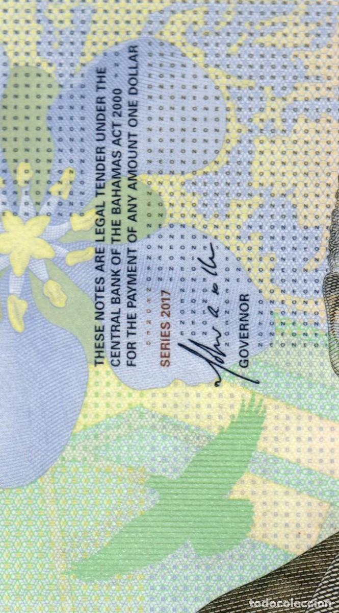 Billetes extranjeros: Bahamas 1 Dollar 2017 Pick 77a - Foto 6