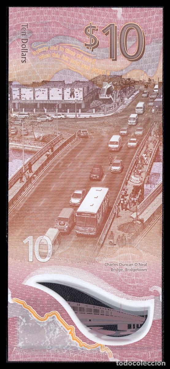 Billetes extranjeros: Barbados 10 Dollars 2022 Pick 82a - Foto 2