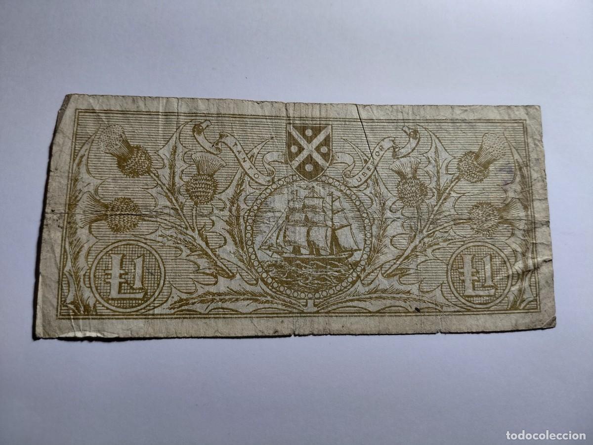 Billetes extranjeros: ESCOCIA - 1 POUND 1964 P102 - Foto 2