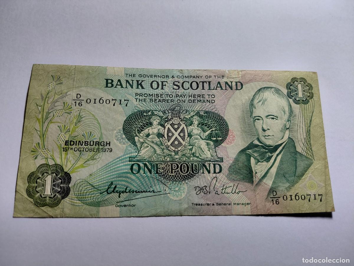 Billetes extranjeros: ESCOCIA - 1 POUND 1979 P111
