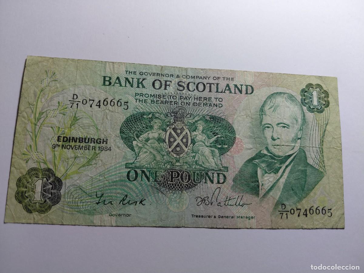 Billetes extranjeros: ESCOCIA - 1 POUND 1984 P111