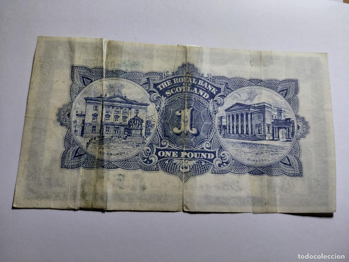 Billetes extranjeros: ESCOCIA - 1 POUND 1943 P322 - Foto 2