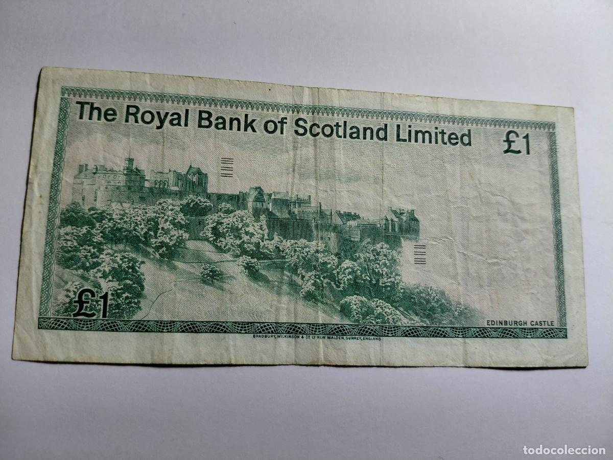 Billetes extranjeros: ESCOCIA - 1 POUND 1981 P341 - Foto 2