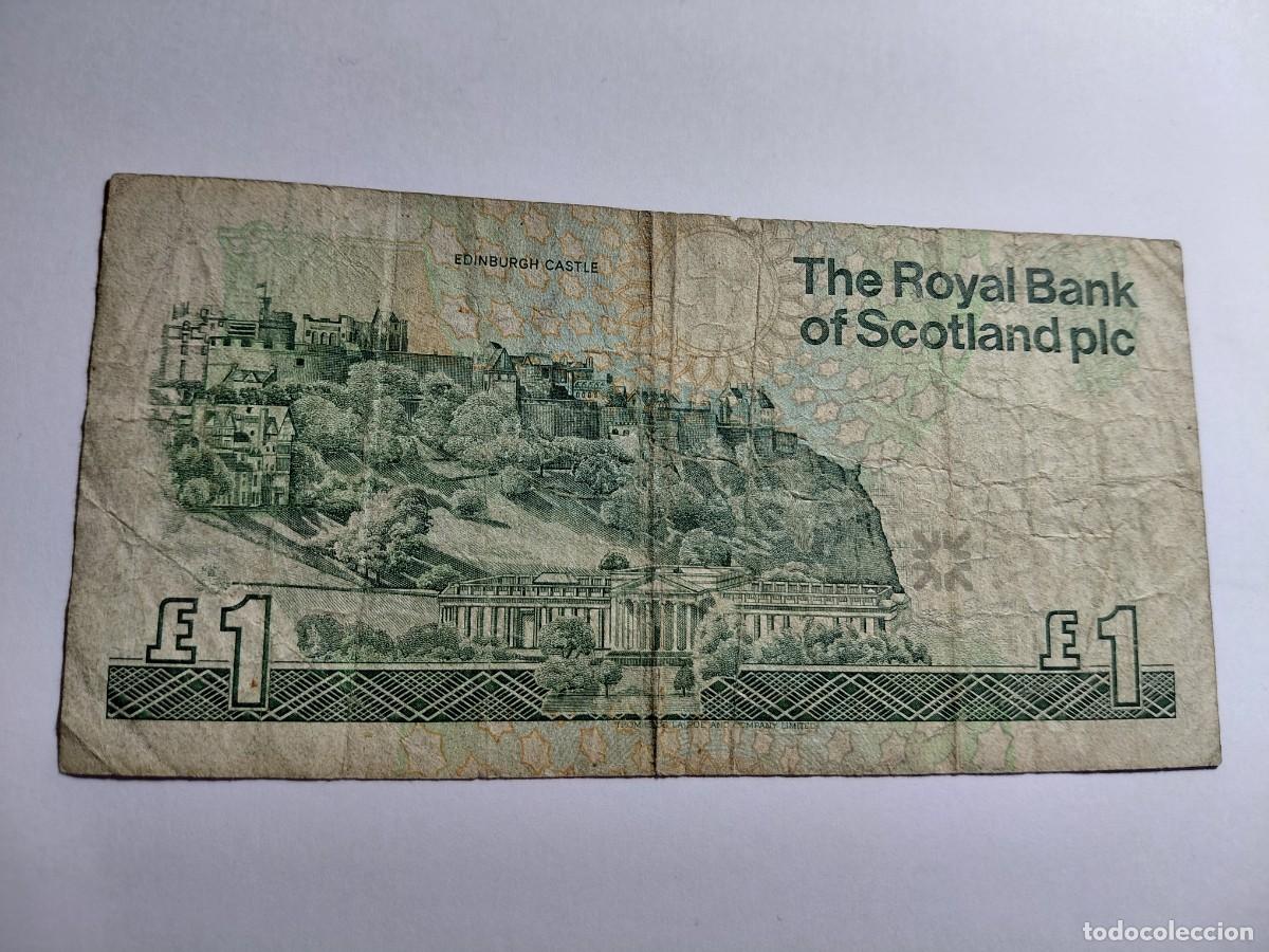 Billetes extranjeros: ESCOCIA - 1 POUND 1991 P351 - Foto 2