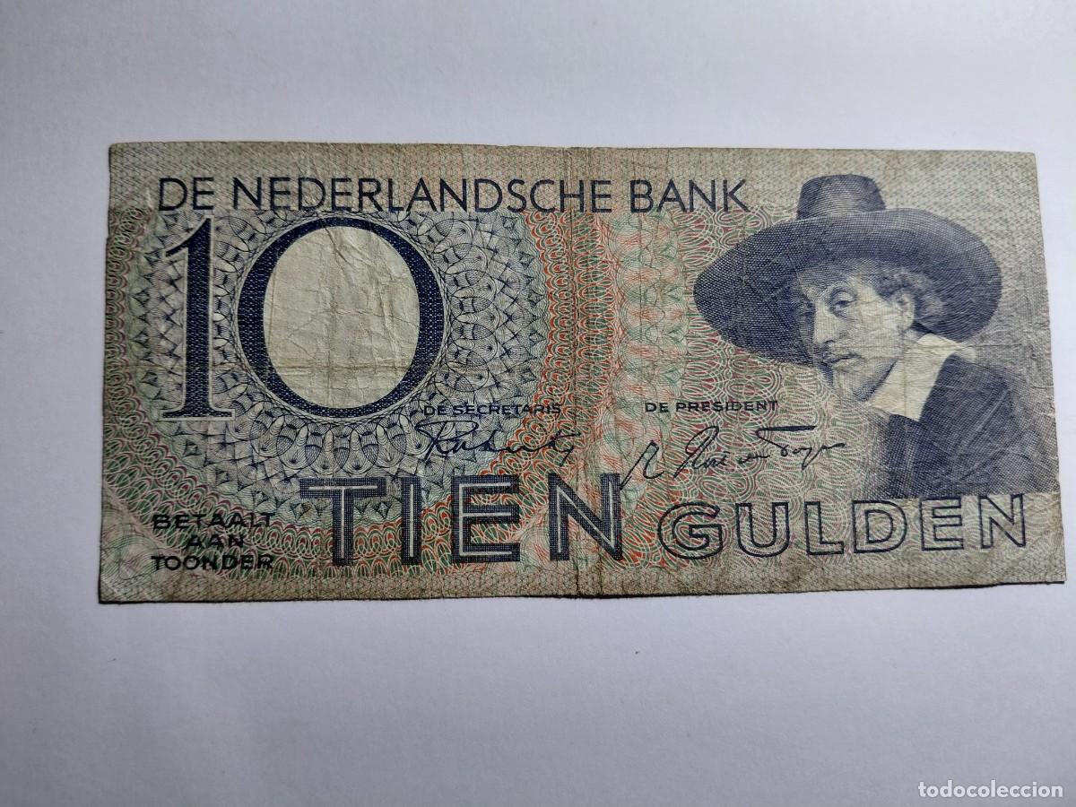 Billetes extranjeros: HOLANDA - PAISES BAJOS - 10 GULDEN 1943 P59