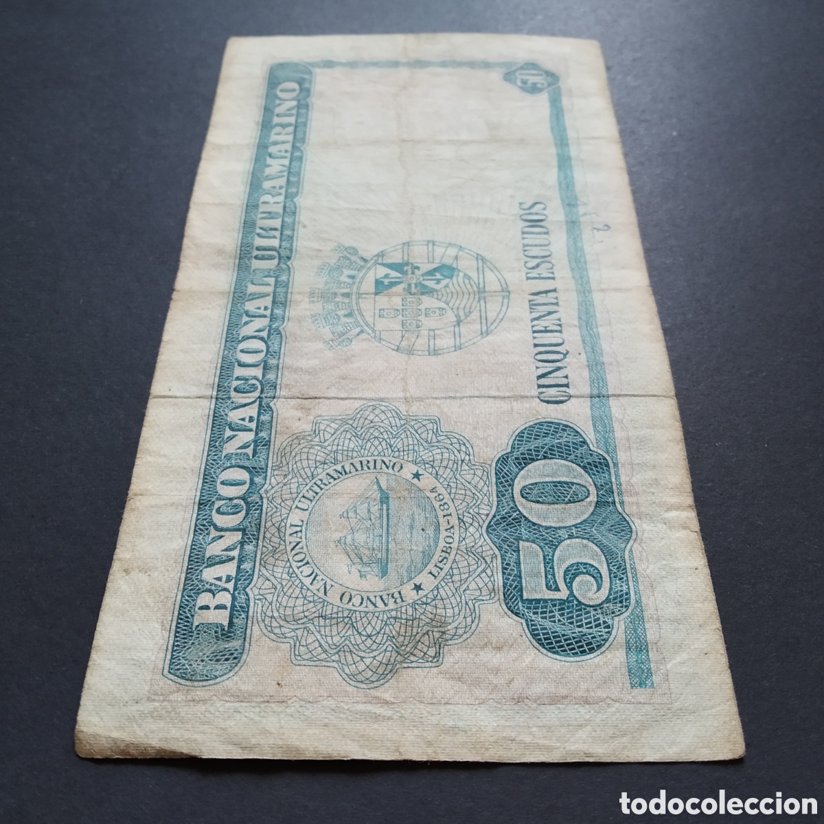 Billetes extranjeros: BILLETE - TIMOR 50 ESCUDOS 1967 - Foto 7