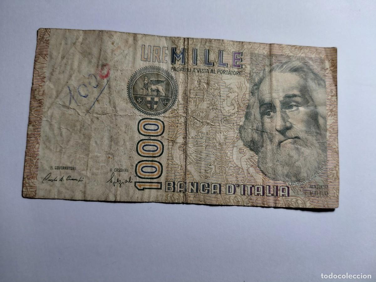 Billetes extranjeros: ITALIA / BILLETE - 1000 LIRAS 1982 P109