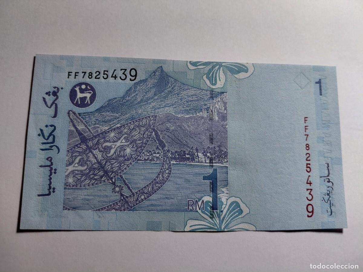 Billetes extranjeros: MALASIA / BILLETE - 1 RINGGIT P39 - Foto 2