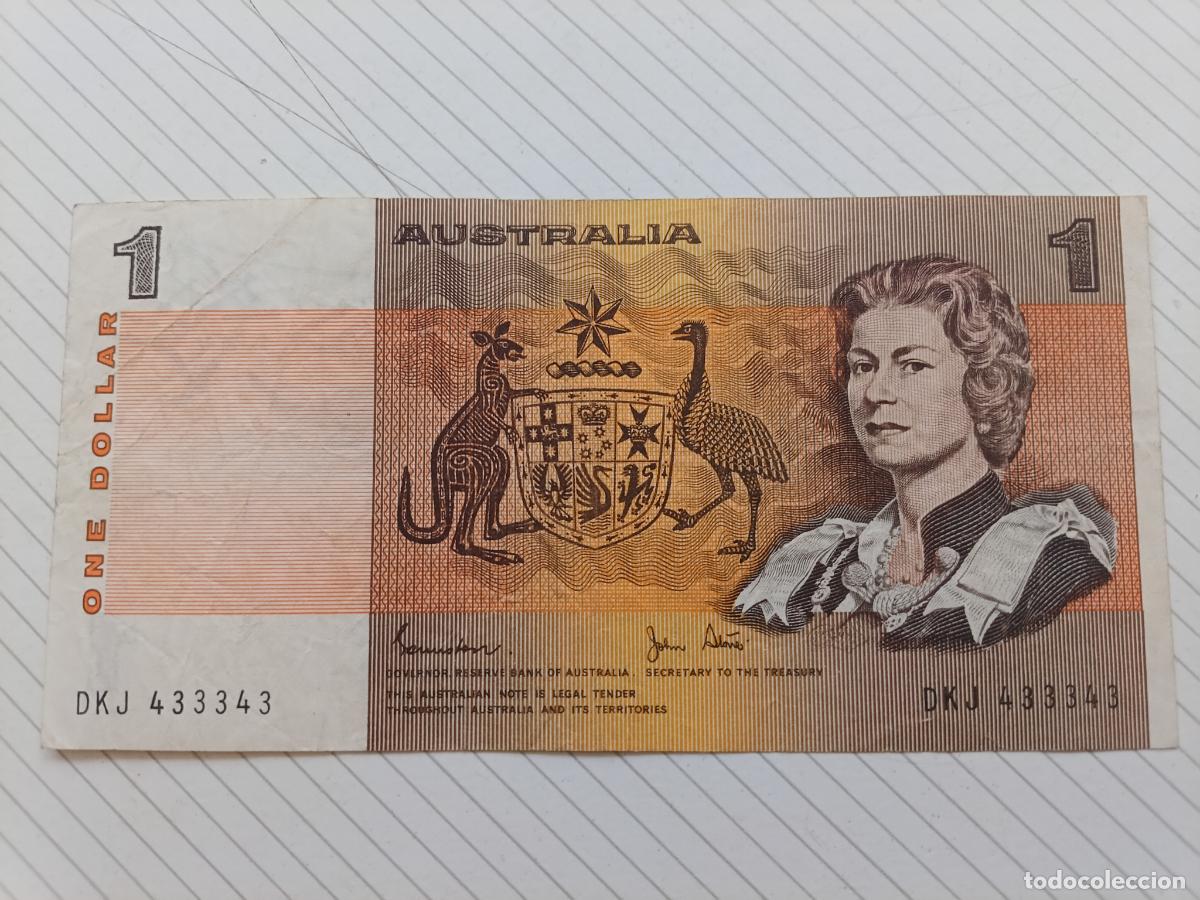 Billetes extranjeros: AUSTRALIA 1 DOLLAR, 1983 MBC