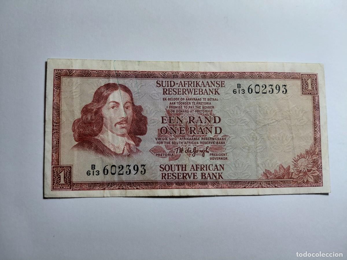 Billetes extranjeros: SUD AFRICA / BILLETE - 1 RAND P116