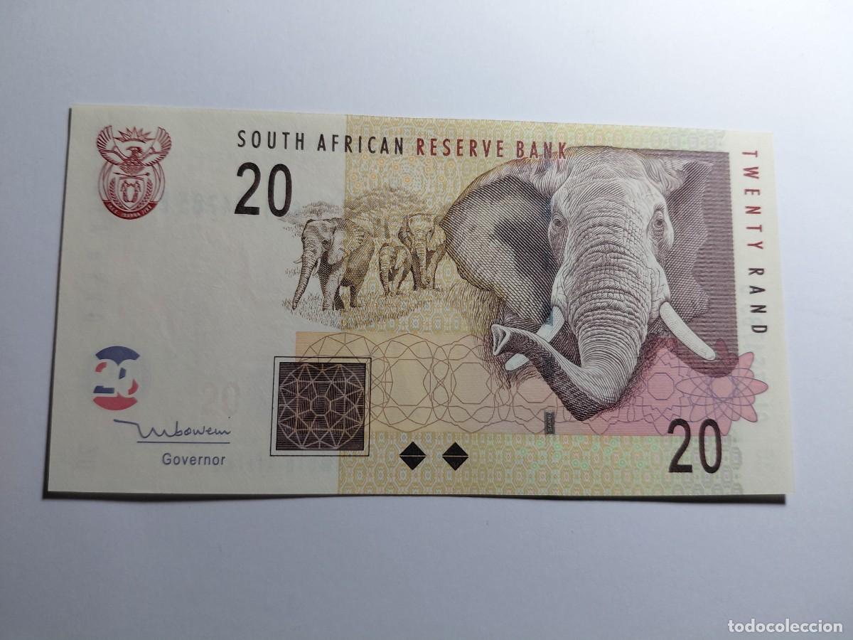 Billetes extranjeros: SUD AFRICA / BILLETE - 20 RAND P129